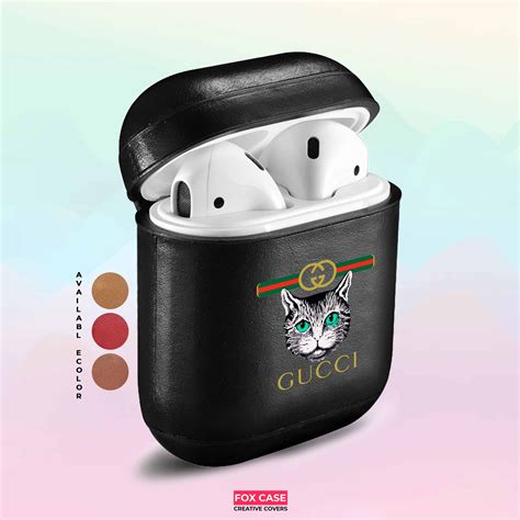 airpod sticker gucci|gucci airpod holder.